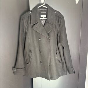 Calvin Klein Men’s Black Peacoat